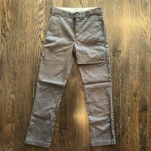 Crew Cuts Boy Slim Pant Flex Chino | size 12 | color: Brown/Olive